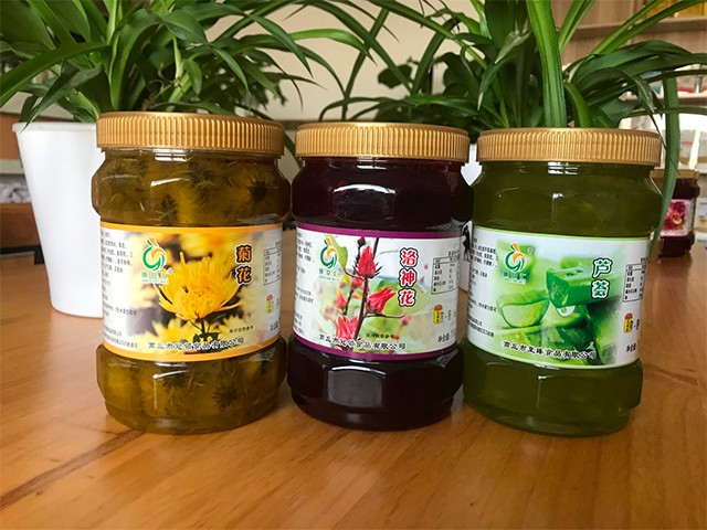 菊花花茶、洛神花花茶、蘆薈花茶